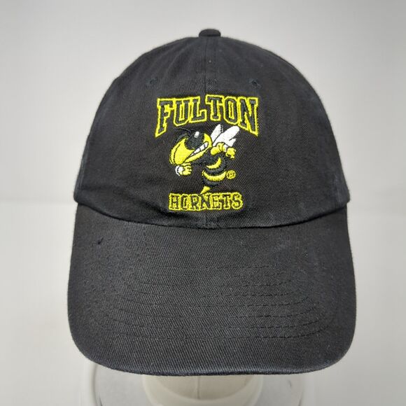 Fulton Hornets Bigo Tires Strapback Hat Black One Size Adjustable Embroidered - Picture 2 of 7